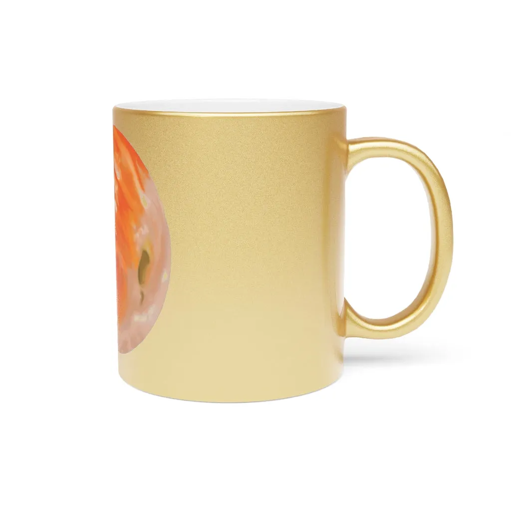 Sushi Metallic Mug (Silver / Gold)