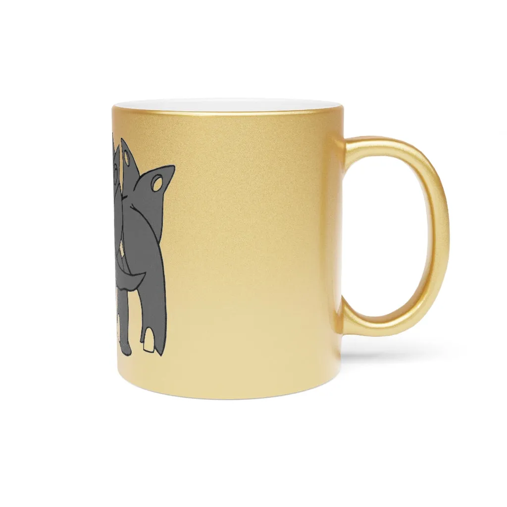 Tanktron Metallic Mug (Silver / Gold)