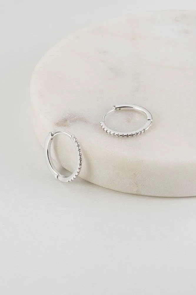 Tilly Hoop Earring - Silver