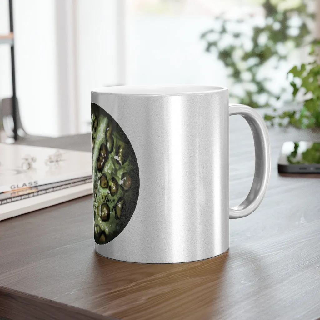 Toad Skin Metallic Mug (Silver / Gold)