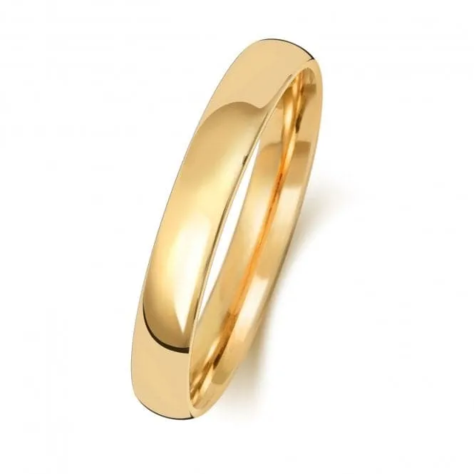 Wedding Band 18K Slight Court 3mm-1.15 Wedding  Ring WQ113L/I