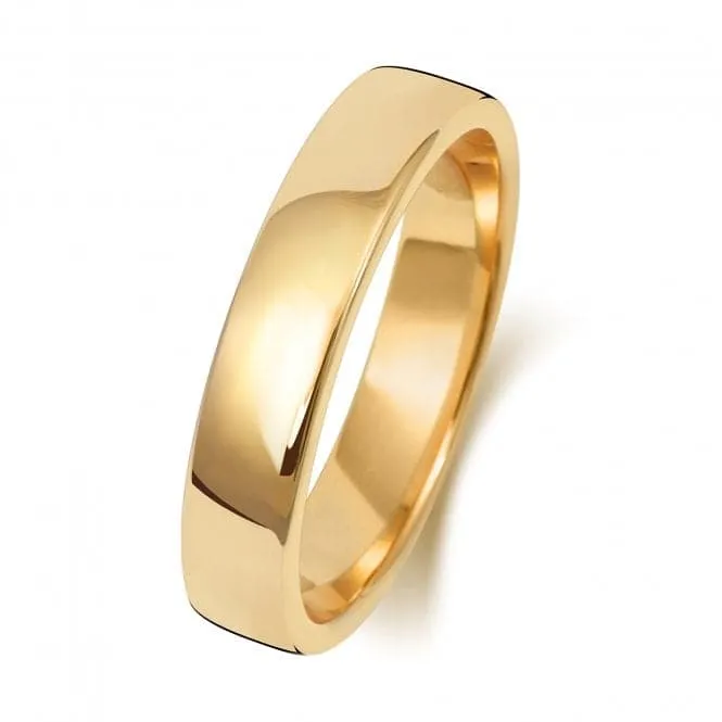 Wedding Band 18K Soft Court 4mm-2.05 Wedding  Ring WQ134EH