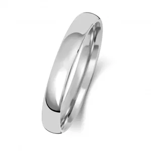 Wedding Band 9K Slight Court 3mm-1.15 Wedding  Ring W113WL