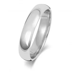 Wedding Band 9K Trad Court 4mm-1.45 Wedding  Ring W164WM